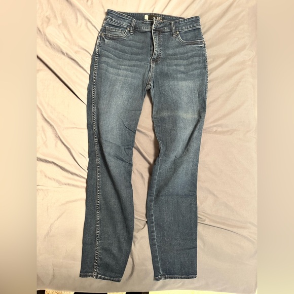 EUC Kut from the Kloth Diana High Rise Skinny Jeans size 8 - Picture 1 of 12